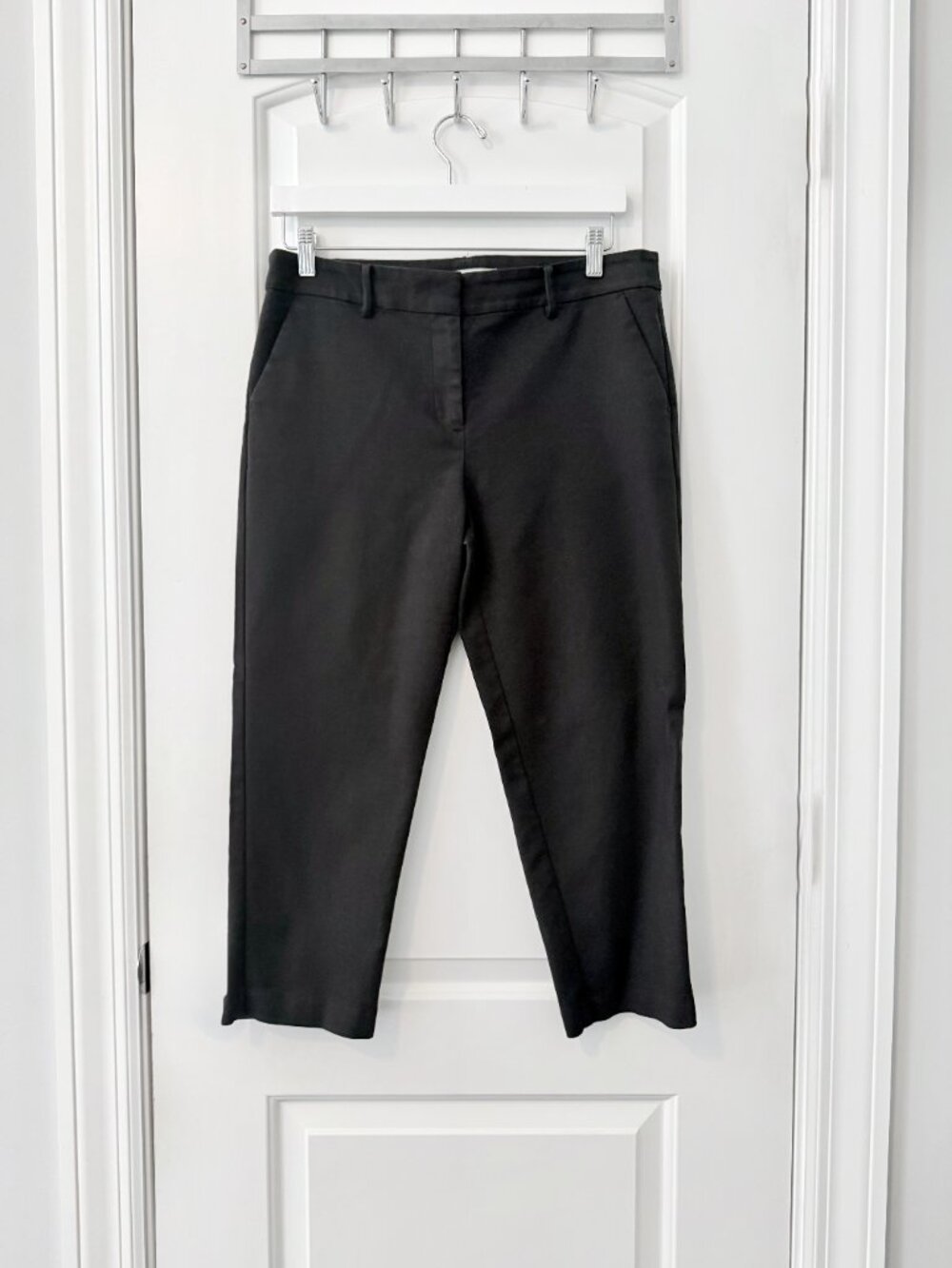 LOFT Riviera Slim Black Ankle Pants Women’s 10P Career Work